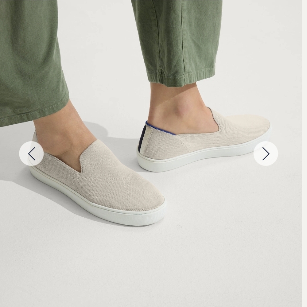 Rothy's The Original Slip On Sneaker in Sand